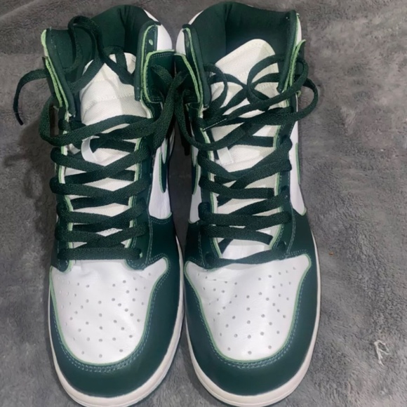 Nike dunk high Spartan green size 14 - Picture 3 of 6
